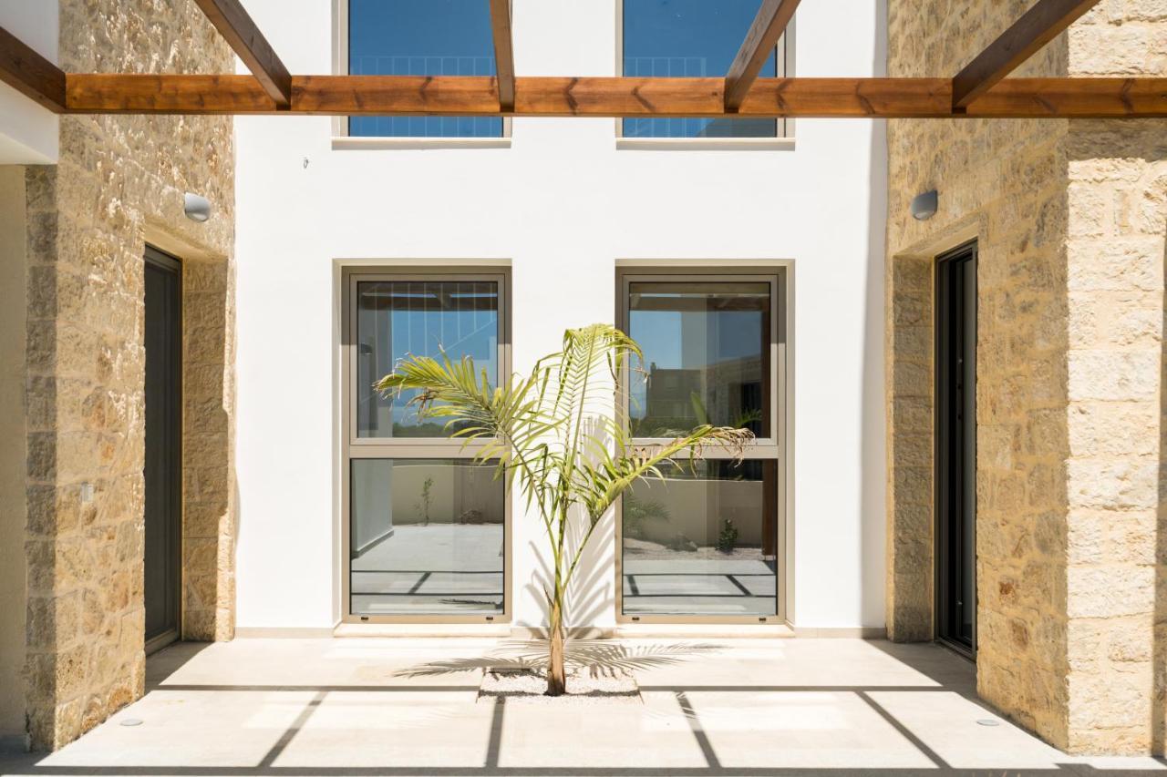 Beachfront Nymphes Aigli, Brand New Villa With Pool, Children Area & Bbq Skaleta Exterior photo